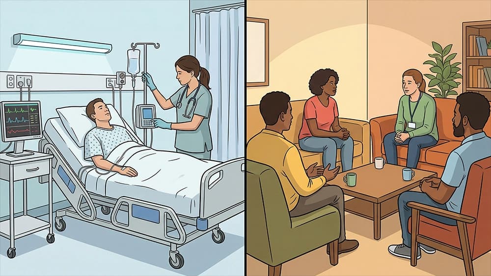Medically Supervised Detox vs Social Detox: Key Differences