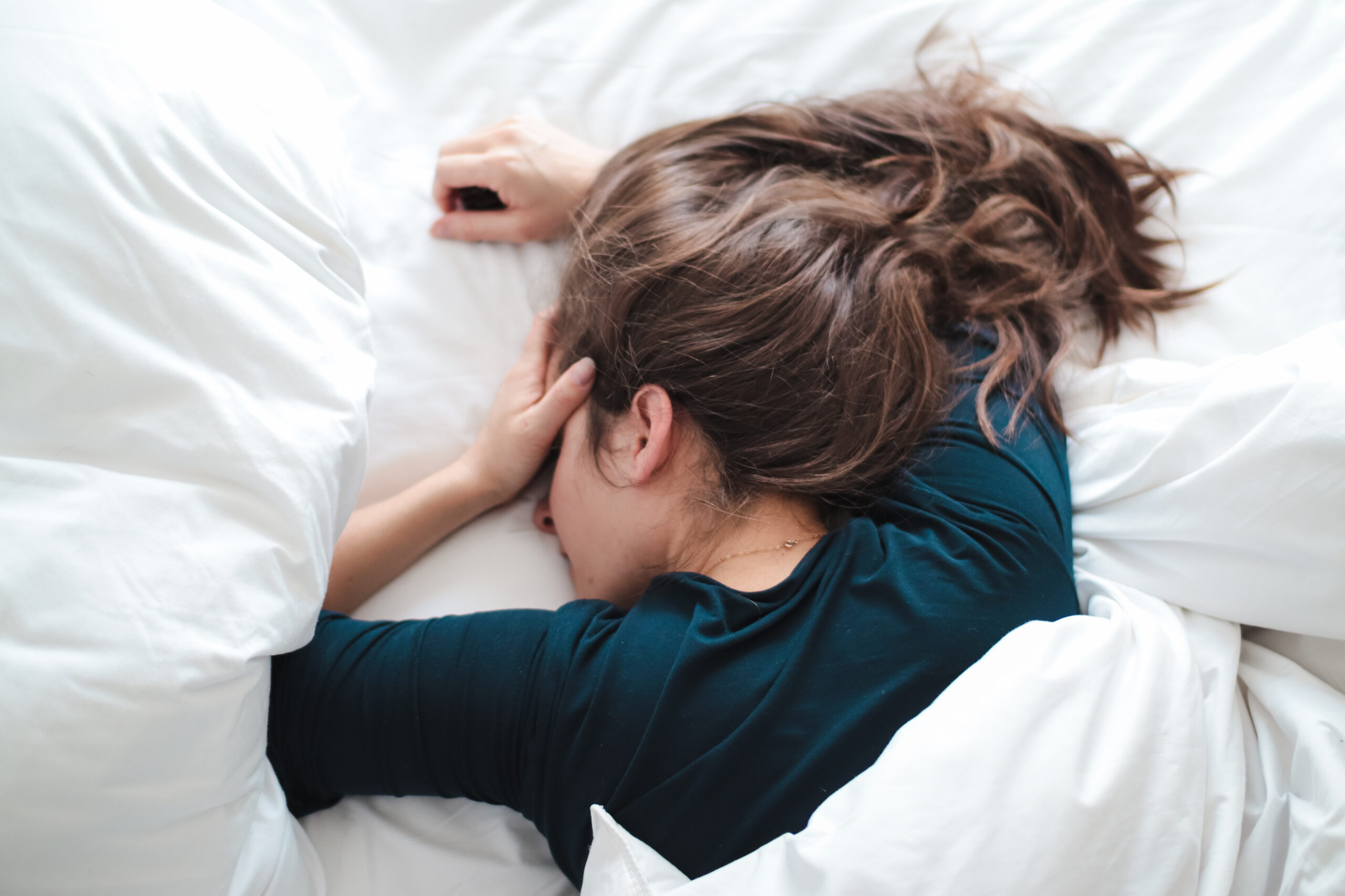 a woman experiencing withdrawal